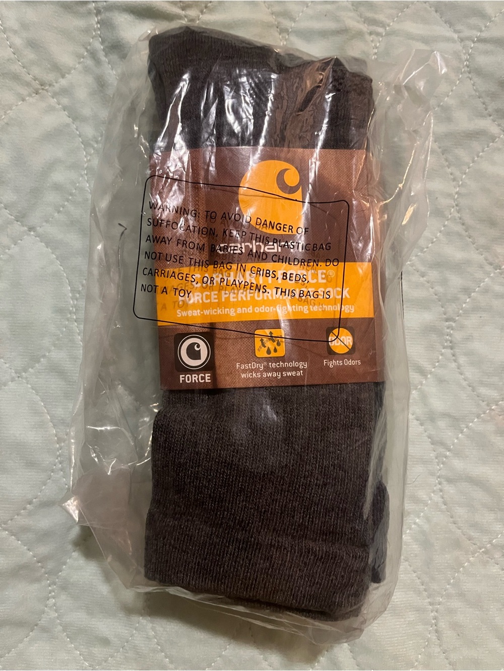 Carhartt Men's Crew Socks - Charcoal